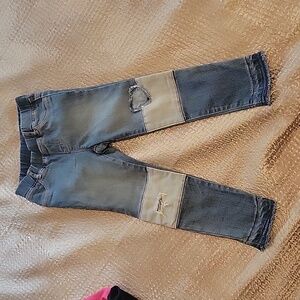 Gap girls 5T patchwork jeans